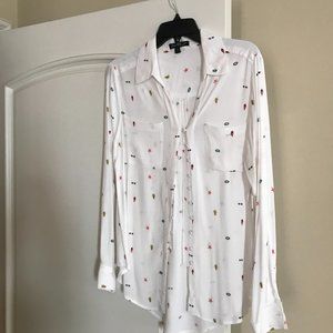 Blouse Hawaiian/beach theme